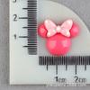 Accesorios de resina de Minnie accesorios para el cabello de niños accesorios para pinzas de pelo accesorios de clip para el cabello pegamento de crema material para funda de teléfono móvil agujero en zapatos parche venta al por mayor