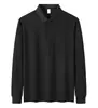 Ropa de Trabajo de Manga Larga con Impresión de Logo, Ropa de Trabajo Corporativa, Camisas Culturales, Polos con Cuello, Uniformes Grupales Hechos a Medida, Pedido Mínimo de 2 Piezas