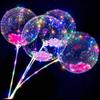 Balão Lançador de Destaque Novo de 20 polegadas, Porco Rosa de Desenho Animado, Pena, Lançador de Balão Lançador de Onda Luminous da Rede Influenciadora