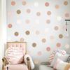 Calcomanías de pared con combinación de puntos de color, decoración para sala de estar, dormitorio, habitación, calcomanías autoadhesivas