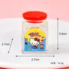 Novos acessórios de resina DIY, potes de armazenamento miniatura realistas, com tampas que abrem, disponíveis em 4 cores para decoração de cenas e figuras de resina