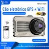 Gravador de condução de carro atacado WIFIGPS cão eletrônico tudo-em-um HD visão noturna dupla lente DASHCAM