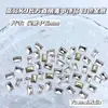 Pedras de Strass de Cristal K9 de Alta Qualidade, Pedras de Strass Brilhantes Brancas de Formato Irregular com Base Pontiaguda, Decorações para Nail Art, Acessórios Transparentes Brancos Ultra Brilhantes para DIY