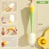 Cepillo para tazas, herramienta de limpieza para tazas de agua, cepillo multifuncional de mango largo cuatro en uno para tapas de termos, cepillo de esponja limpiador para eliminar manchas del hogar
