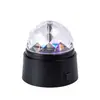 Lámpara de Bola Mágica de Cristal Mini Lámpara de Atmósfera Giratoria de Siete Colores Decoración de Escritorio para Fiestas Luz Nocturna Regalos Transfronterizos En Stock