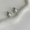 Qingdao produto novo transfronteiriço colar de pérolas joias banhadas a ouro cobre brincos colar simples nicho conjunto de joias estilo ins
