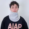 Bufanda Protección Cuello Manga para Cuello A prueba de Frío Mujeres Cálida Otoño e Invierno Cuello Chal para Hombres A prueba de Viento Ciclismo Engrosado Forrado de Felpa Moda
