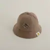 Gorro de Bebé Otoño Gorro de Pescador para Bebé Lindo Súper Lindo Ositos para Hombre y Mujer Tesoro Primavera Otoño Mes Pequeño Edad Gorro Cubeta Invierno