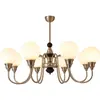 Candelabro de Cristal para Dormitorio Estilo Francés Vintage, Minimalista Nórdico para Sala de Estar, Comedor, Estudio, Vestidor, Iluminación de Diseñador, Ultra-Simple