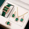 Duoduo Transfronterizo Shein Popular Set de Lujo Pulsera Reloj con Diamantes para Mujer Caja de Regalo de Cinco Piezas Reloj de Cuarzo