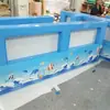 Piscina de Bolinhas Oceano Cercado Infantil Playground Caixa de Areia Transparente Venda Direta Caixa de Areia Sementes de Cássia Forte de Brincar Piscina com Acolchoamento Macio Altura Aumentada