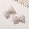 Tecido Fresco Retro Bolinhas Estilo Japonês Preenchido com Algodão Laço Acessórios de Cabelo DIY Gravata Sapato Meia Bolsa Acessórios de Vestuário