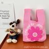 Bolso de Mano Tejido con Flor de Tulipán de Diseño Nicho para Mujer Primavera y Verano Nuevo Versátil Personalizado Moderno