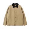 Jie Zhan Roupa Masculina Gola de Veludo Stretch Roupa de Trabalho Jaqueta Jeans 2026 Casaco de Primavera Masculino Detroit Workwear