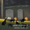 Letrero de Gato Negro de Halloween para Jardín Exterior Césped Jardín Horror Letrero de Halloween para Jardín Impermeable y Resistente a la Humedad