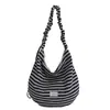 Bolsa Floral Artística Simple Versión Coreana 2026, Bolso Cruzado Plisado Fresco Estilo Mori, Bolso de Hombro Perezoso Casual para Viajar al Trabajo