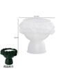 Copo de Vela para Menina da Guirlanda Molde de Silicone de Resina Cola DIY Retrato de Menina Urinando Vaso de Flores de Gesso Atacado