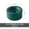 Cinzeiro Europeu de Aço Inoxidável com Tampa, Espessado, para Uso Doméstico, Sensação de Luxo, à Prova de Vento, Design Criativo para Bares