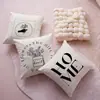 Cojín Decorativo Estampado de Líneas Minimalistas, Logo Personalizable, Cojín para Sofá del Hogar, Cojín para Cabecera, Pedido al por Mayor del Fabricante