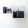Bobina Plug de Conector de Válvula Solenoide Pneumática 4V210 Caixa de Junção MPM AC DC