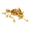 Tachuelas Mini de Dos Patas de 4.5 mm para Niños DIY Hechas a Mano Tachuelas Redondas Metálicas de Dos Patas Tachuelas de Doble Patilla Remaches Remaches Bifurcados