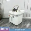 Lavabo de Champú Extraíble Sin Suministro de Agua ni Drenaje, Lavabo para Cuidado del Cabello, Máquina de Champú con Circulación de Agua para Cabeza y Fumigación para Salón de Belleza