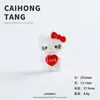 Nueva Figura de Hello Kitty de Dibujos Animados 3D de Color Sólido, Accesorio DIY de Venta Caliente al por Mayor, Adorno Creativo de Escritorio