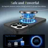 Adecuado para Uso en el Extranjero Xiaomi 15t Funda Magnética para Teléfono Tacto de Piel Semitransparente Anticaídas Mate de Negocios 17Pro Funda Protectora Venta al por Mayor