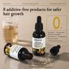 Solución para el Cuidado del Cabello con Jengibre Nutrición de los Folículos Capilares, Eliminación de la Caspa, Hidratación de la Raíz del Cabello y Solución Nutritiva Fijadora del Cabello Esencia Herbal Solución para el Cuidado del Cabello con Jengibre