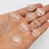 Hebilla Inteligente Nuevo Colorido Transparente Redondo Portatarjetas Accesorios Clip de Tarjeta de Color Sólido Accesorios de Fijación de Tarjetas Juguetes de Juegos de Mesa Venta al por Mayor