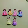 Muñeca de Estilo Étnico Nacional Nuevo Accesorios Planos de Resina Accesorios Decorativos Planos de Resina de Estilo Antiguo DIY