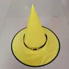 Chapéu brilhante de Halloween Adereço de cabeça de Halloween Chapéu de bruxa brilhante Decorações para festa dançante