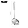 Cuchara y pala de cocina de acero inoxidable para cocinar, cuchara rasera de doble línea para el hogar, tenedor colador, juego completo de utensilios de cocina para hotel, juego de regalo
