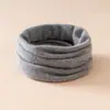 Calentador de Cuello de Cachemira Pura Otoño e Invierno Engrosado Cálido Bufanda de Cuello de Cachemira tipo Suéter para Hombres y Mujeres Protección contra el Frío Columna Cervical Bufanda de Cuello Falso
