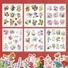 Adesivos Decorativos para Diário de Borboletas Florais Transfronteiriços Novos, Adesivos Criativos para Diário de Alto Valor Estético, Estilo Ins