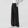 Pantalones de maternidad para otoño 2026, estilo nuevo, pantalones de pierna ancha no ajustados para mujeres embarazadas, pantalones de maternidad de otoño
