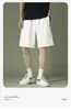 Pantalones Cortos Casuales de Verano Transfronterizos para Hombre, Marca de Moda, Corte Holgado, Moda Casual, Versátiles Pantalones Cortos de Cinco Puntos Estilo Coreano