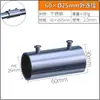 Conector de tubo redondo de acero inoxidable 16253238 mm de dos vías, tres vías, cuatro vías, junta rápida de aleación de aluminio, sujetador de fijación