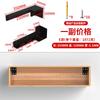 Soporte de Carga para Gabinete de TV Colgante Soporte Triangular Soporte de Escritorio Soporte en Capas Invisible Accesorios de Fijación para Gabinete Colgante