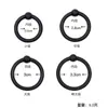 Anel de Bloqueio de Sêmen de Silicone Yingfeini, Anel Sexual Masculino, Brinquedos Sexuais para Adultos, Anel de Silicone, Atacado e Dropshipping