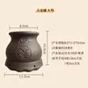 Conjunto de Potes Dragão de Fogo para Venda por Atacado com Palitos de Moxa, Papel de Moxa sem Queda de Cinzas, Suprimentos de Moxabustão do Mesmo Tipo Usados em Hospitais de Medicina Tradicional Chinesa e Centros de Moxabustão
