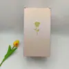 Lámpara de Vidrio con Flor Eterna Caja de Regalo de Rosa Estilo Personalizado Empaque de Regalo Creativo