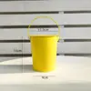 Comércio Exterior Cor Doce Lata de Doce de Casamento Vaso de Planta de Folha de Flandres Balde de Lata de Ferro Pequeno Portátil de Praia para Crianças Armazenamento
