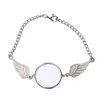 Pulsera Metálica en Blanco para Sublimación con Transferencia de Calor Accesorios de Joyería Transfronterizos Amazon En Stock
