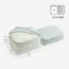 Bolsa de almacenamiento de viaje cinco en uno, organizador de ropa comprimida, bolsa portátil para clasificar y organizar ropa, con un diseño fresco y simple