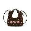 Bolso Pequeño Dulce y Lindo para Niña de las Flores, Elegante Mini Bolso Cruzado de Lunares para Bebé, Bolso Nuevo para Niños de Otoño e Invierno