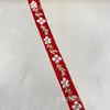 Cinta de jacquard bordada estilo nacional para lazos hechos a mano DIY de 1.1 cm-1.2 cm, accesorios para el cabello, tocado, cinturón para embalaje de caja de regalo