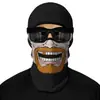 Capucha de Motocicleta para Payaso Forro de Motocicleta Bicicleta Gorra de Casco Verano Deportes Máscara de Protección Solar de Seda de Hielo Transpirable