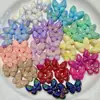 Fantasía de Verano Nuevo Galvanizado UV Mariposa Mariposa Voladora Cadena de Teléfono Móvil con Cuentas DIY Colgante Collar Accesorios de Joyería