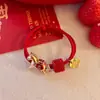 Diademas de Alta Gama y Elegantes para Mujer en el Año del Caballo, Alta Elasticidad y Duraderas, Bandas Rojas para el Cabello para el Año Nuevo